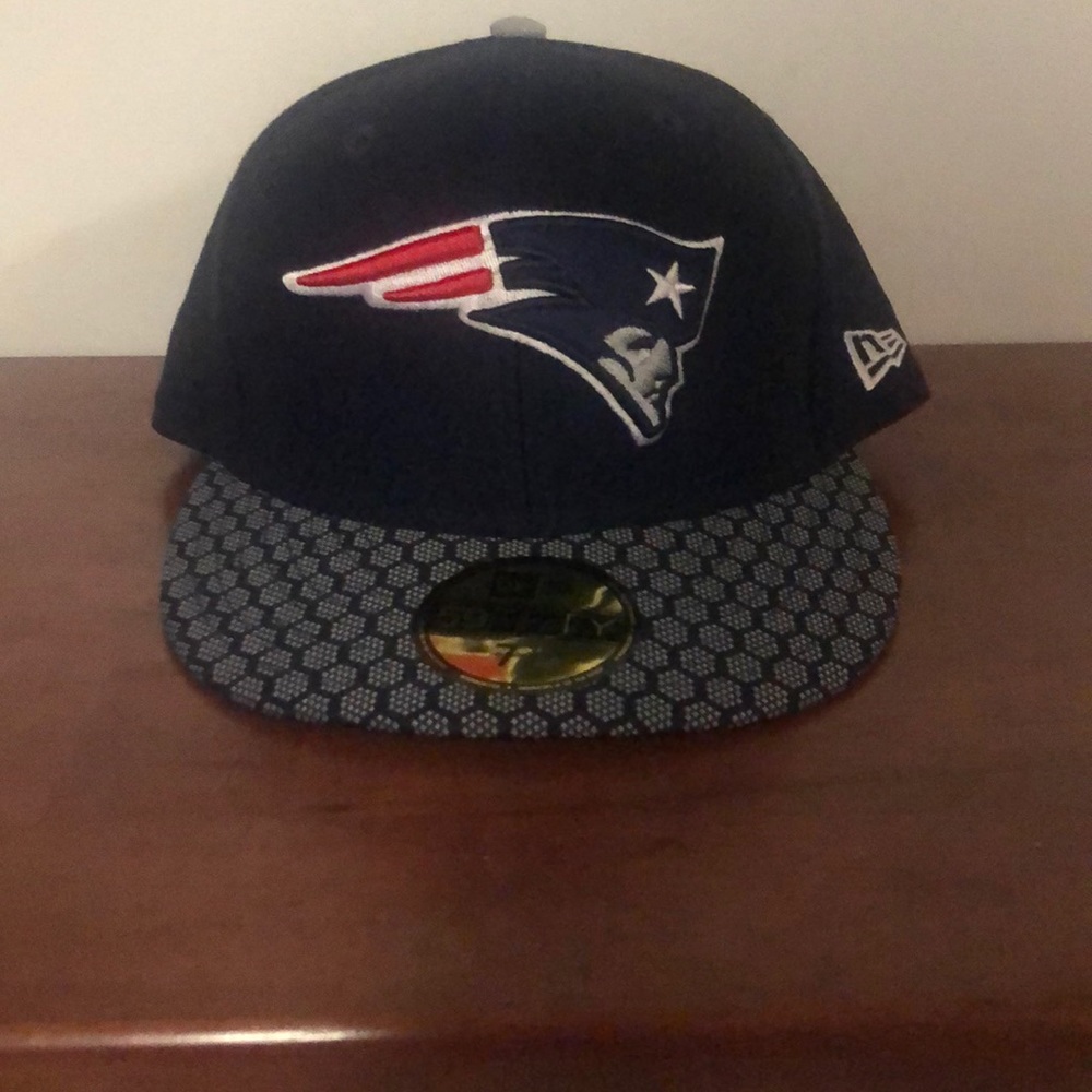 Patriots New Era hat size 7 3/8
